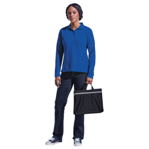 Ladies 175G Pique Knit Long Sleeve Golfer