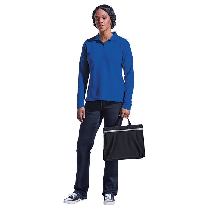 Ladies 175G Pique Knit Long Sleeve Golfer
