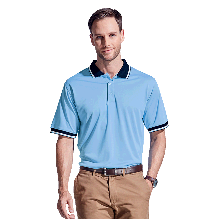 Colour Stripe Golfer - Image 2