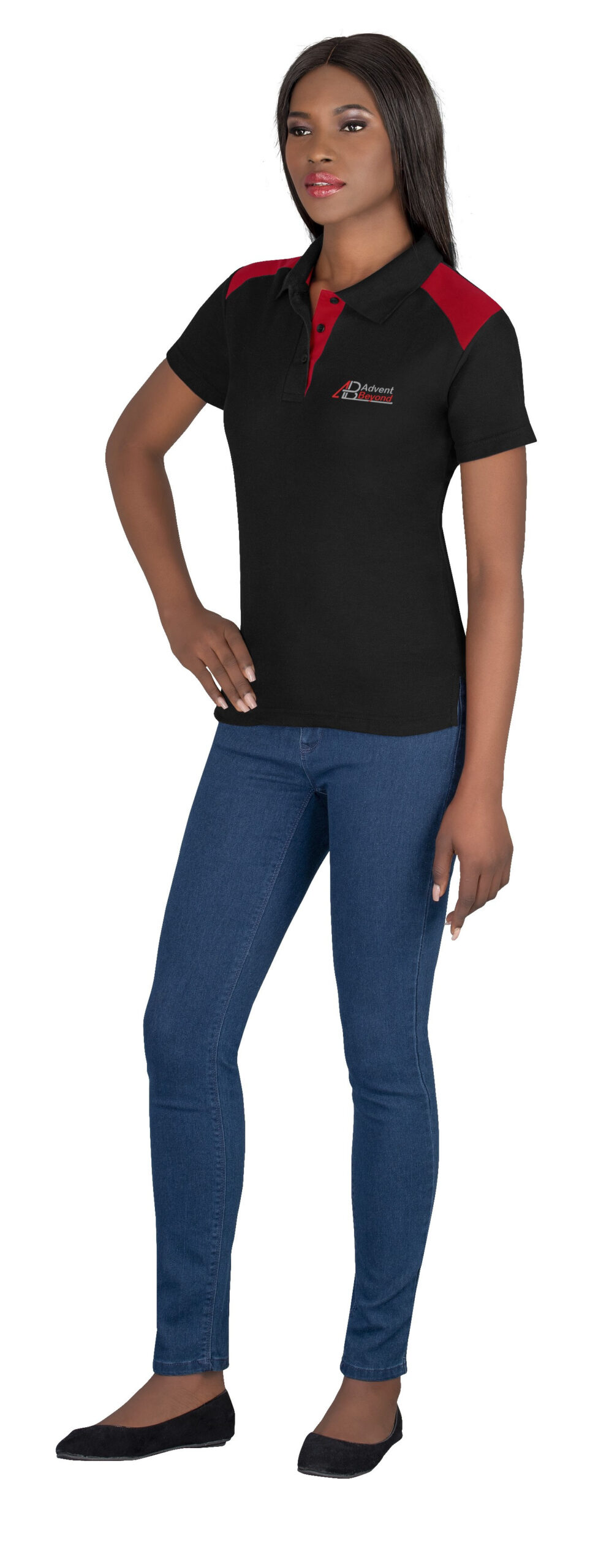 Ladies Apex Golf Shirt - Image 2