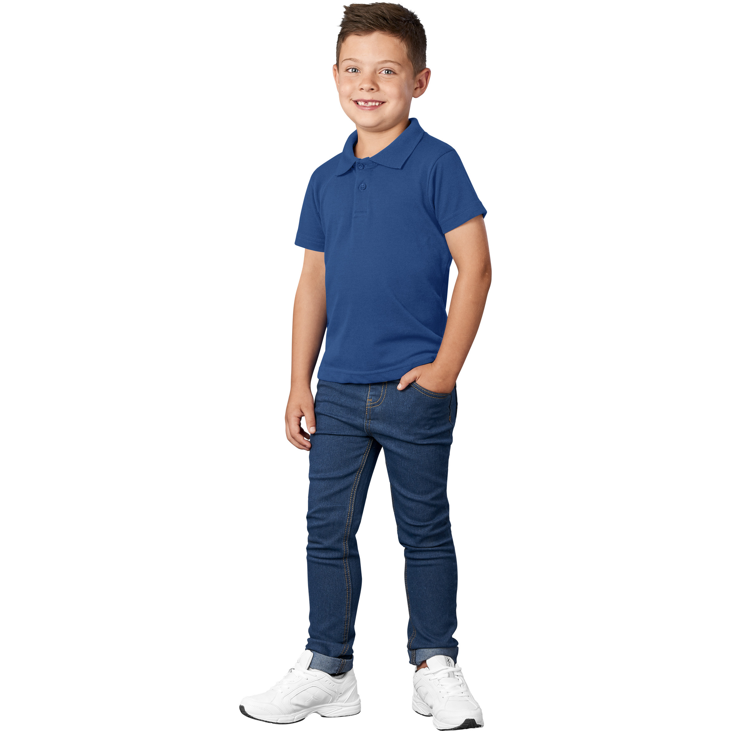 Kids Elemental Golf Shirt - Image 3