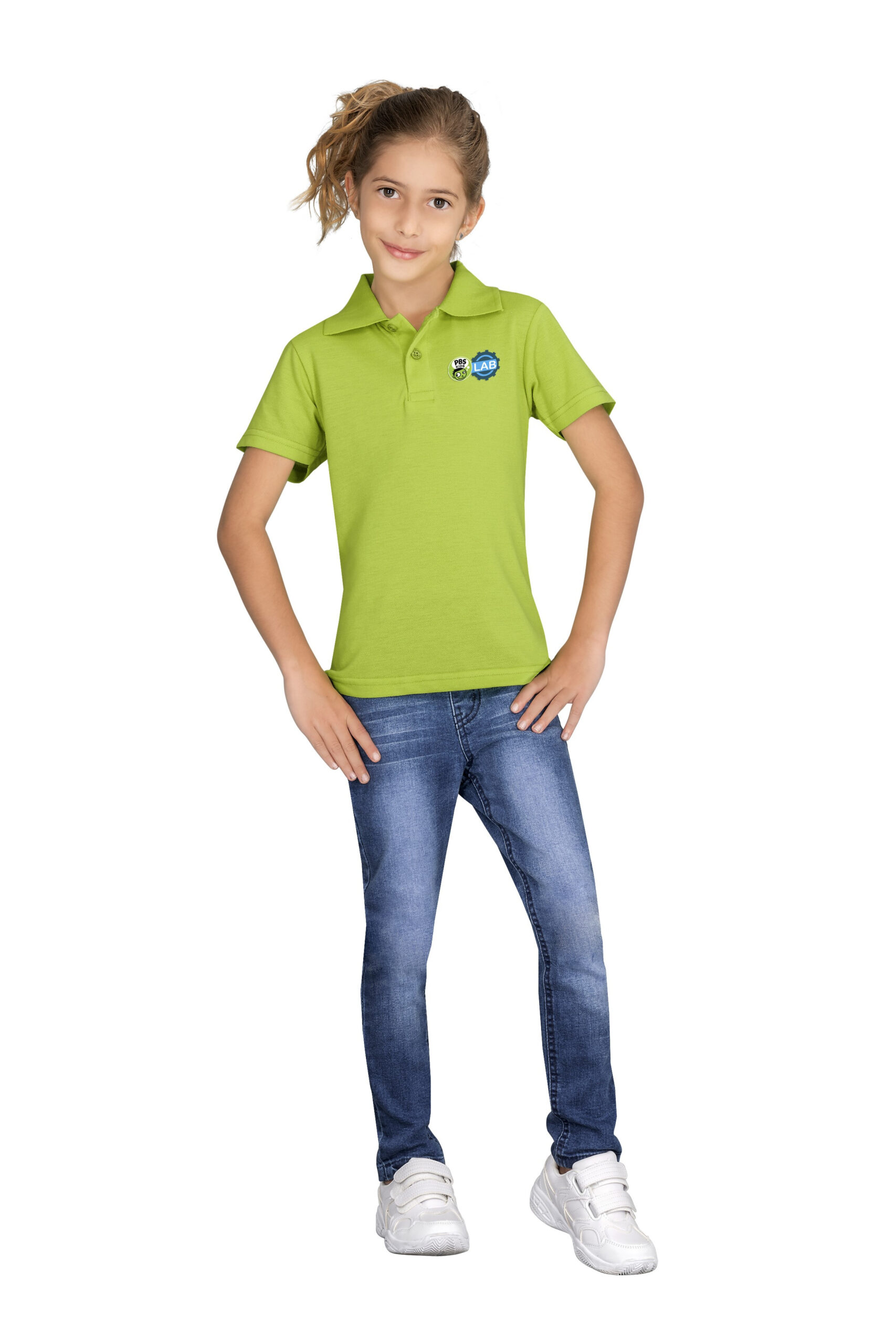 Kids Elemental Golf Shirt - Image 2